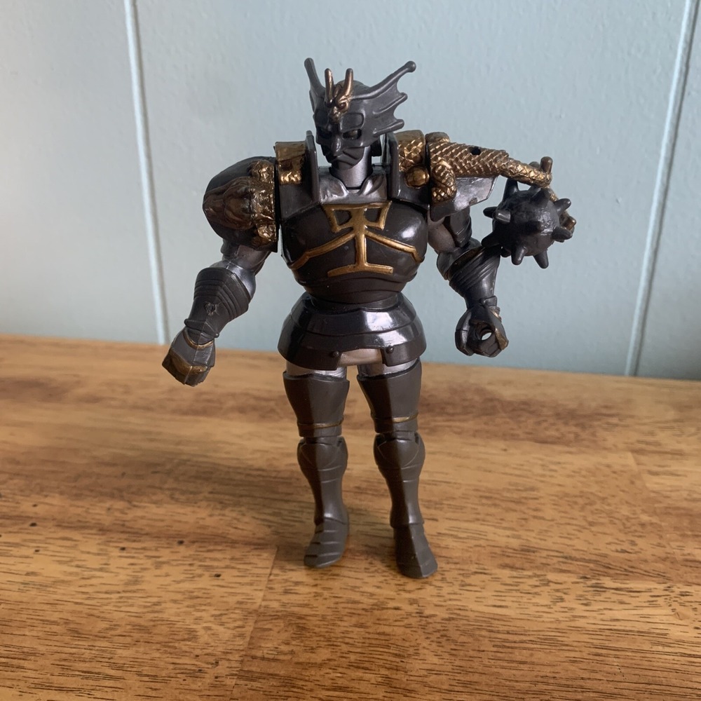 Mighty Morphin Power Rangers Evil Space Aliens Knasty Knight Figure 1994 #001